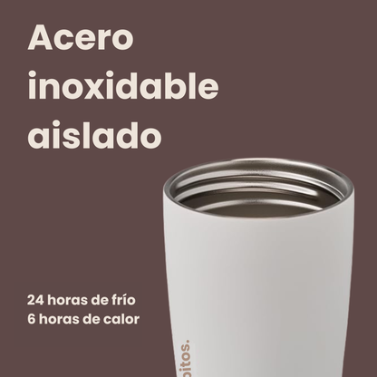 Sorbitos | Tumbler Térmico de Acero Inoxidable con Tecnología SmoothSip™